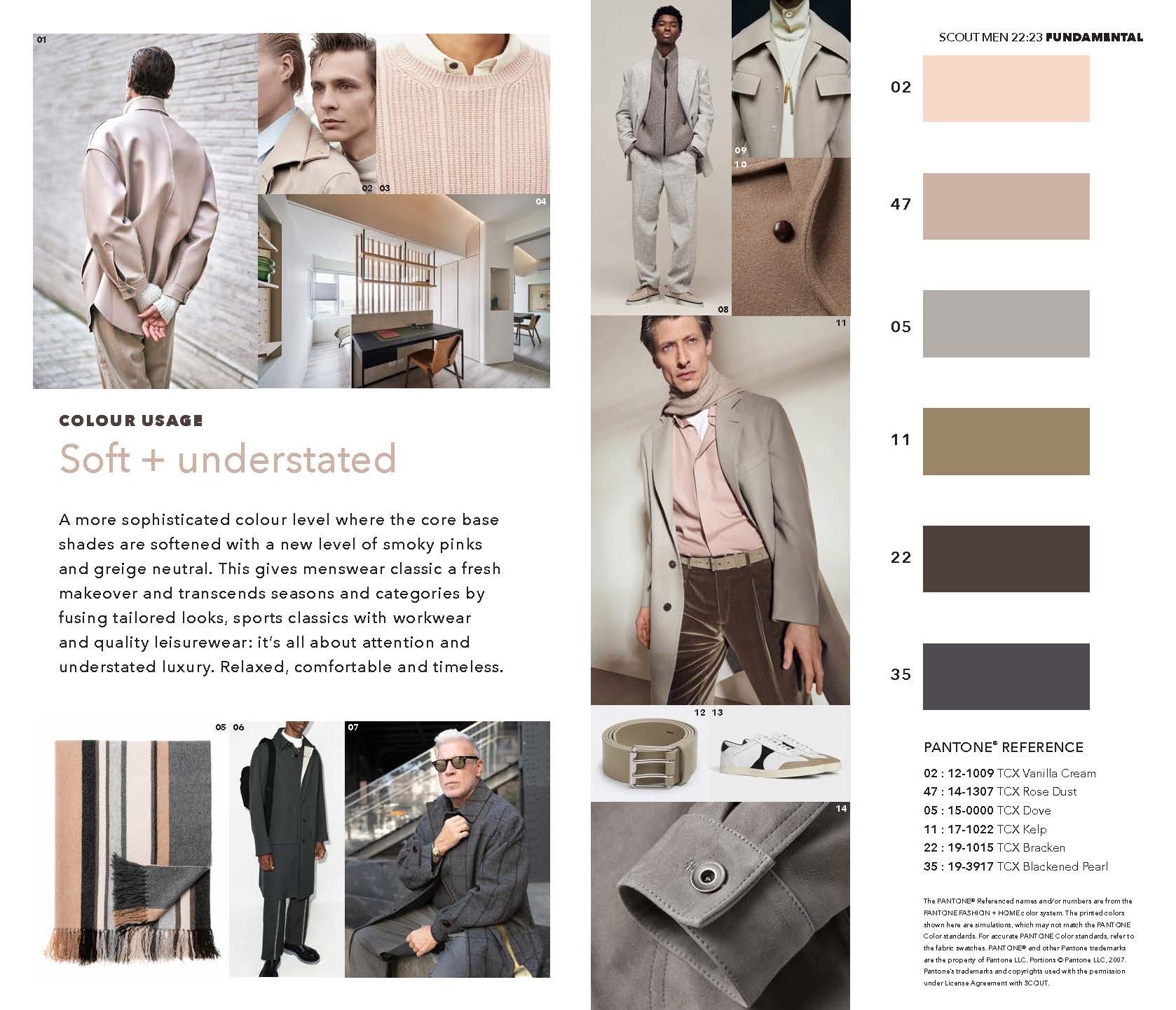 Scout Men Color & Concept AW 22-23