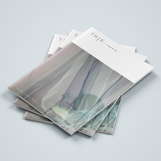 THJS Cover INDEPTH SS22-Textile Paper Print
