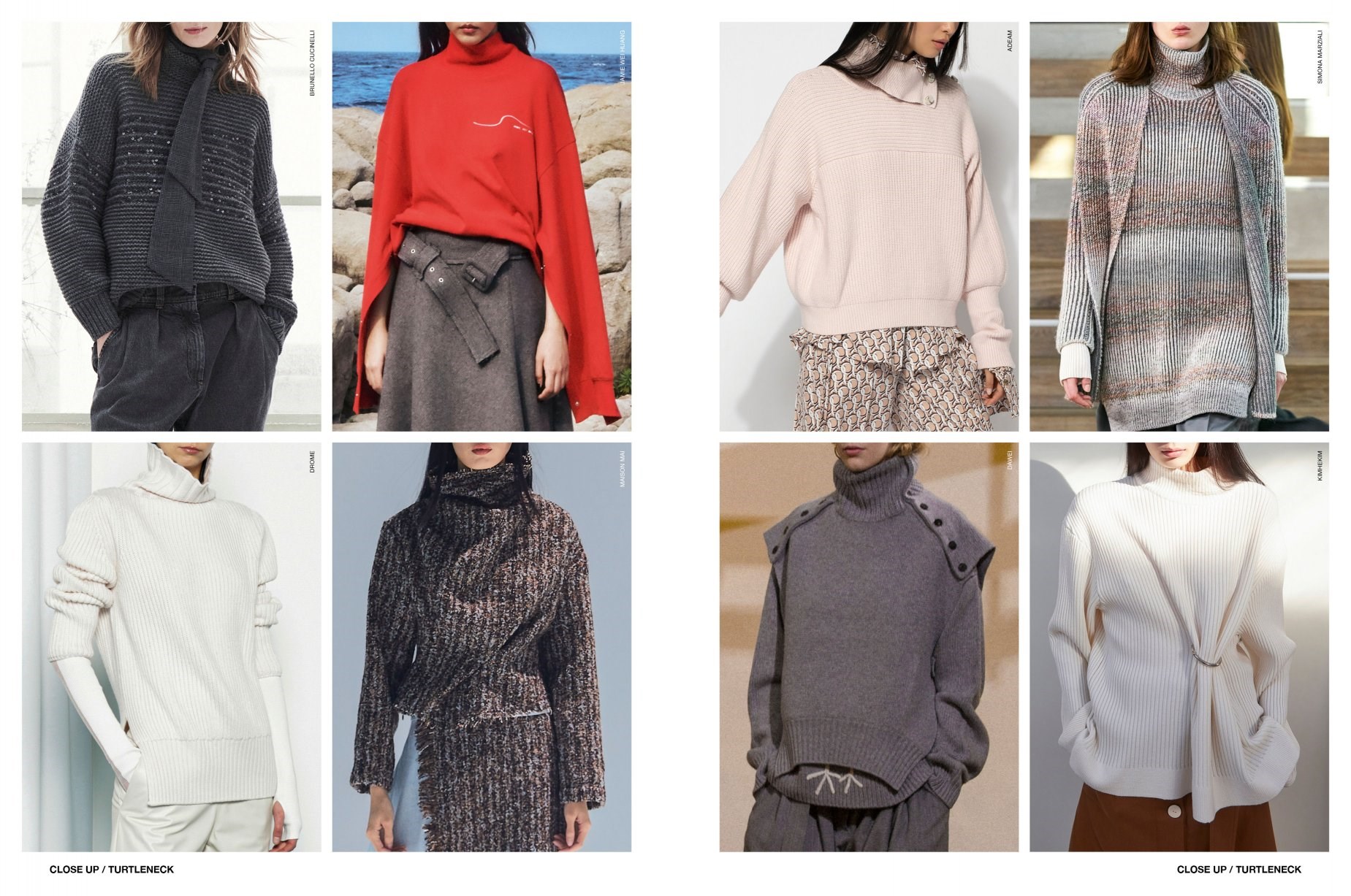 Next Look Close Up Women Knitwear AW 21-22