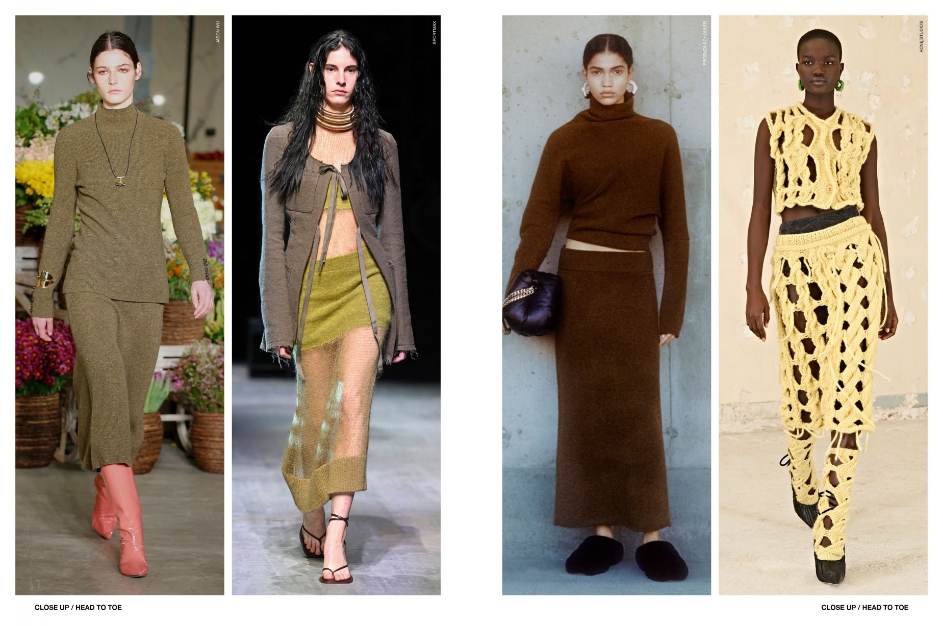 Next Look Close Up Women Knitwear AW 21-22