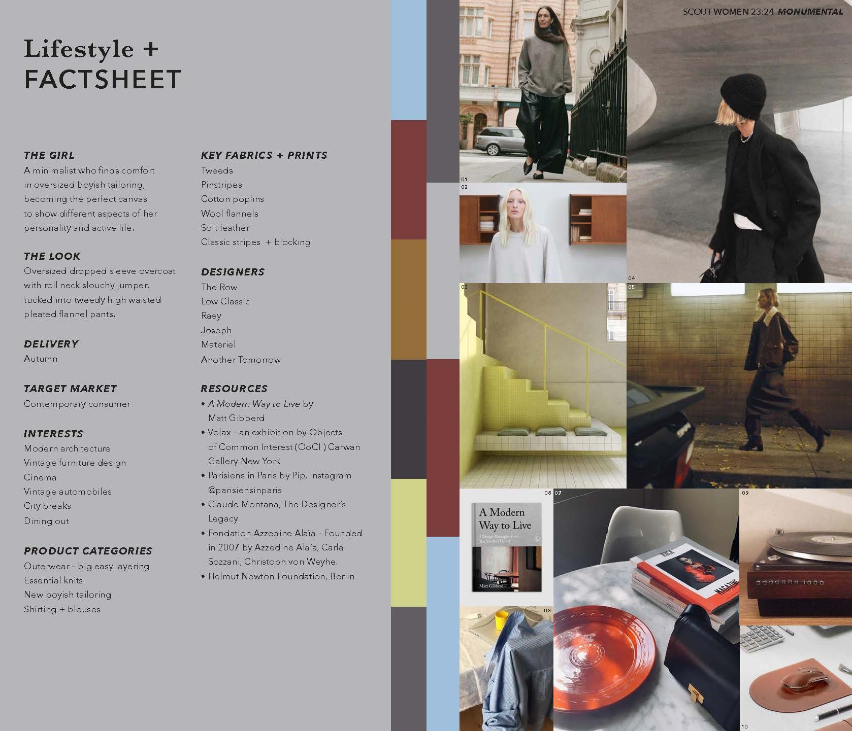 Scout Women Color & Concept AW 23-24