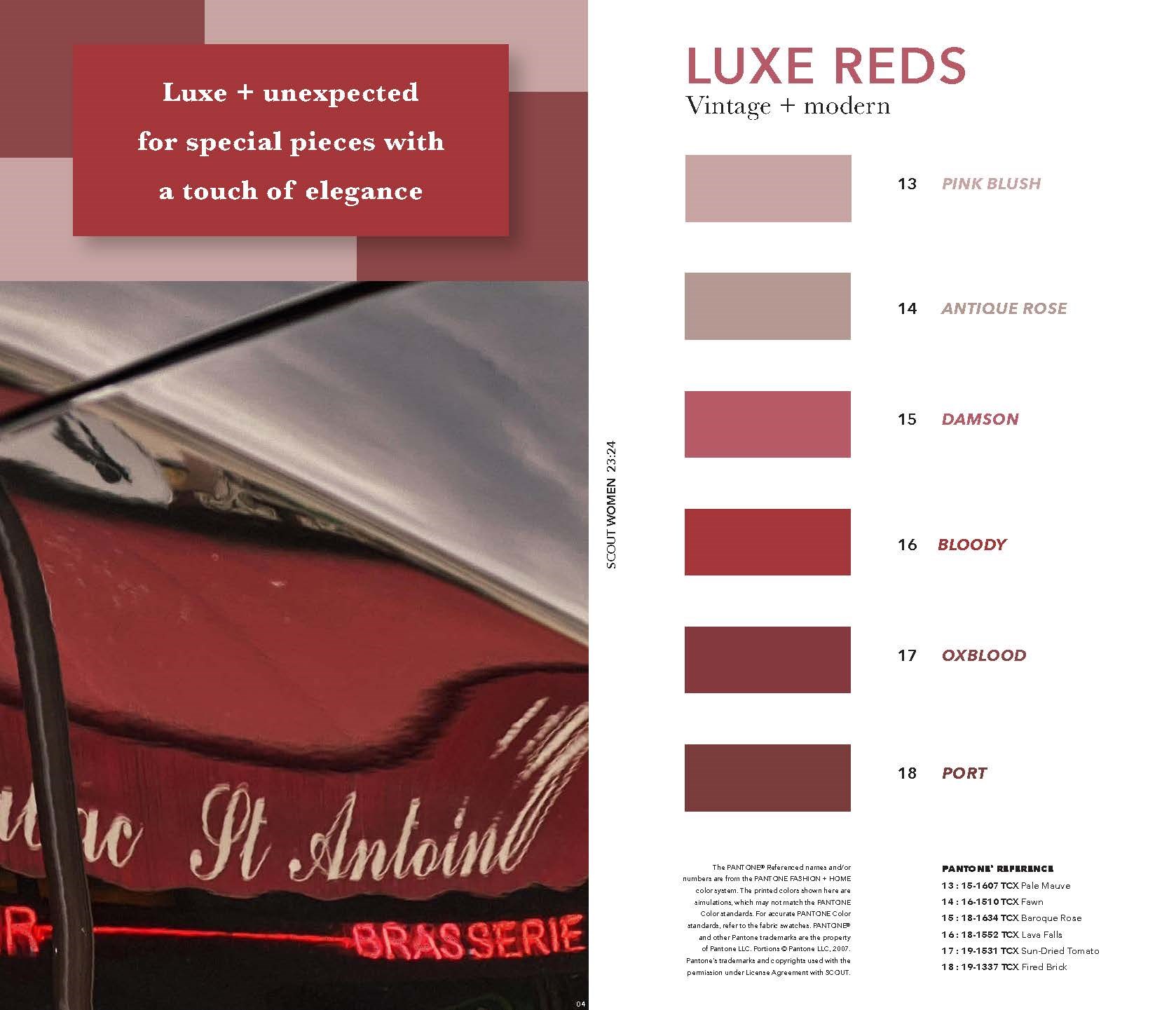 Scout Women Color & Concept AW 23-24